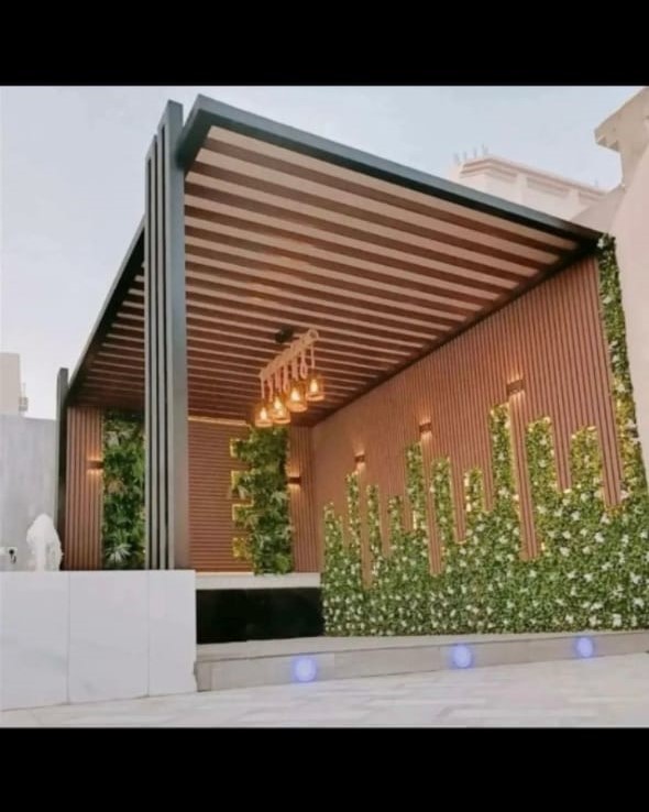 مظلة خارجية للسيارات بتصميم عصري
